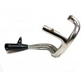 TOCE Performance Visor Tip Full 2 into 1 Low Mount Exhaust System for Indian FTR 1200 (Flat Track Racer) (2022+)
